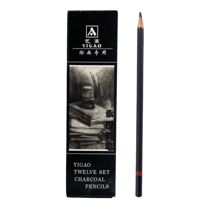 [158] Lapiz Carboncillo YIGAO de 12 Unidades