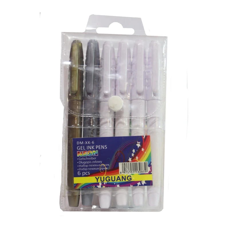 [DM-5008-6] Marcador de 6 pcs (4 blancos)