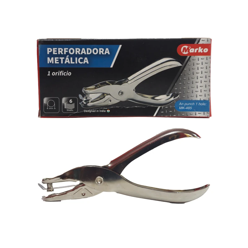 [MK-485] Perforadora Tipo Alicate 1 Orificio