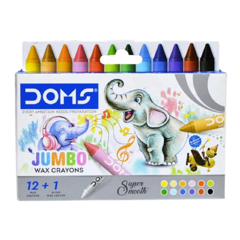 [3468] Crayon de Cera Jumbo 12 Colores