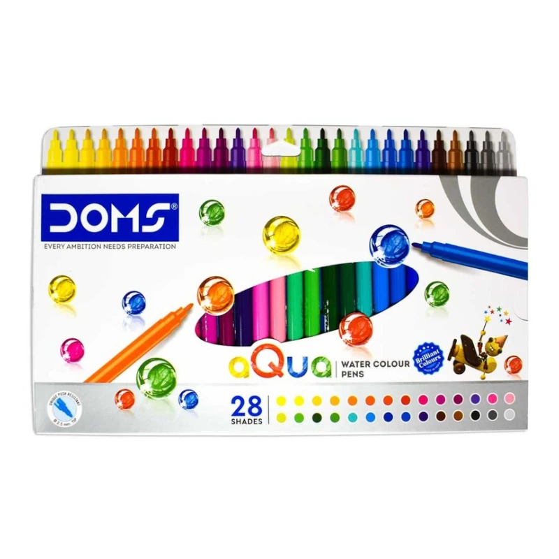 [80106] Marcador Aqua 28 Coloresores 28 Piezas