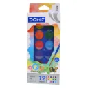 Acuarela de 12 Colores + 1 Pincel