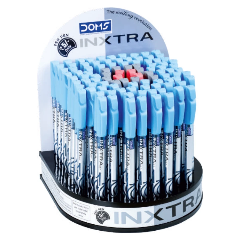 [80206] Boligrafo Inxtra 12 Negros 4 Rojos 84 Azules 100u