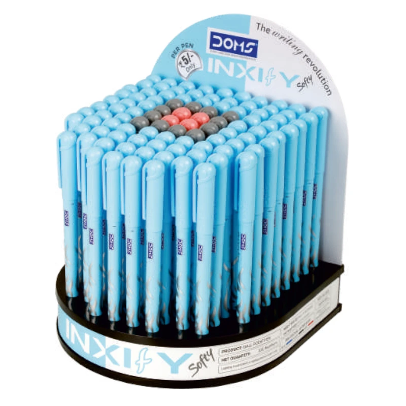 [80132] Bolografo Inxify Softy 12 Negros 4 Rojos 84 Azules 100u