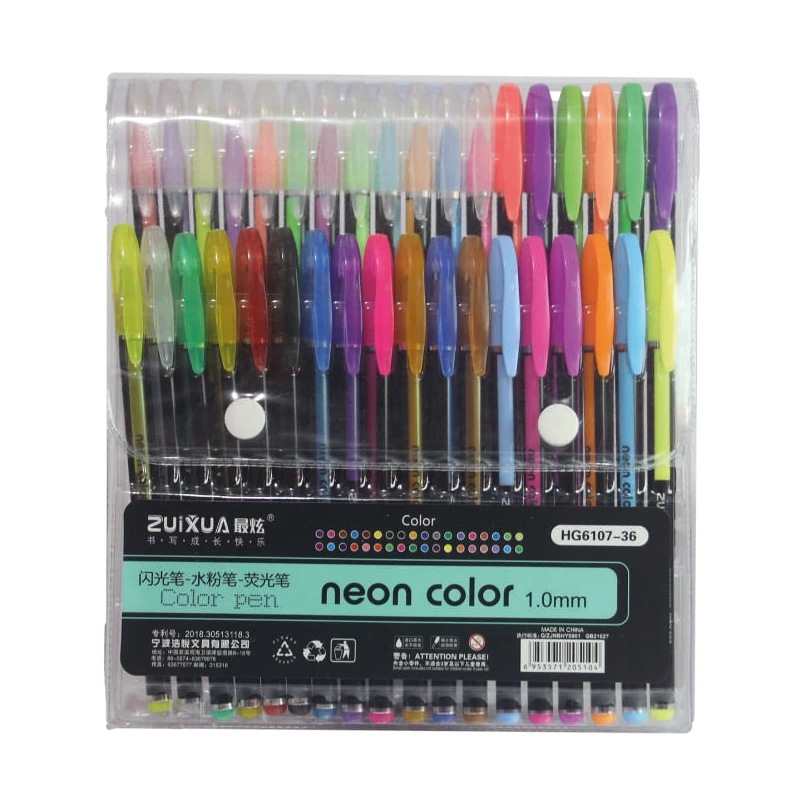 [HG-6107-36] Boligrafo de 36 Colores