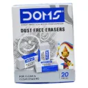 Borrador Blanco Xl Pequeño 20 Piezas