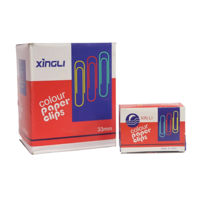 [33MMC] Clips de 33mm de Colores 10 Cajitas