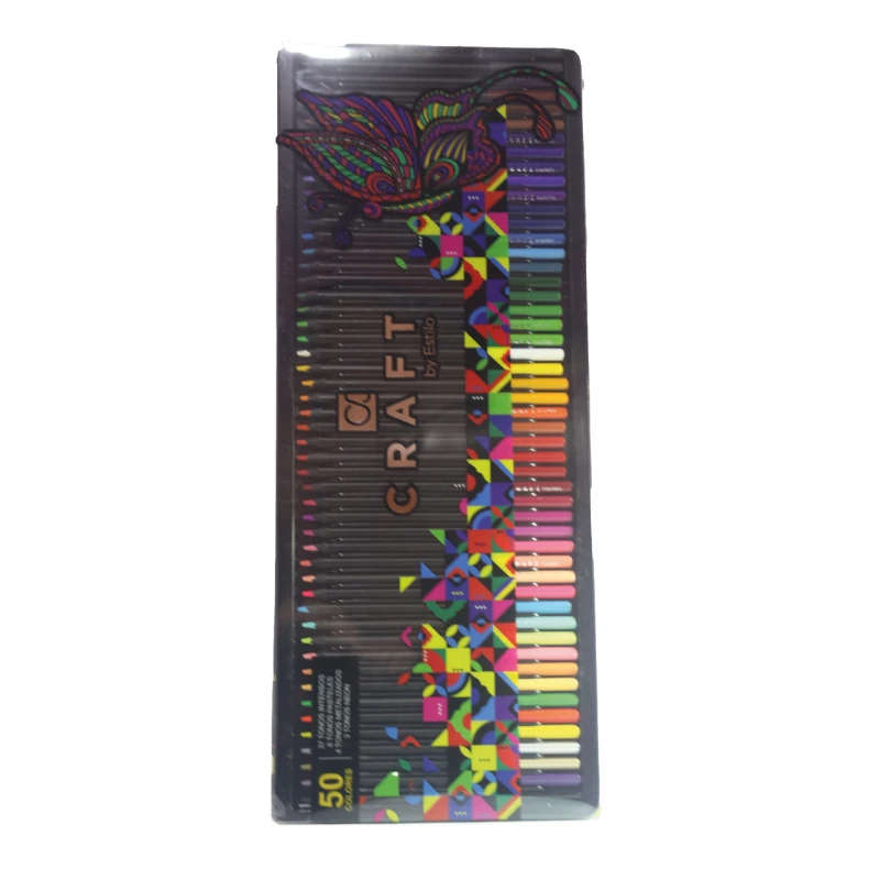 [MNM-3012] Caja de 50 Colores CRAFT