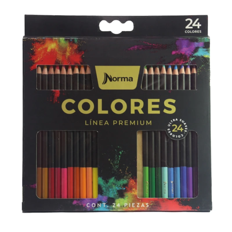 [AX-16016085] Lapices de 24 Colores NORMA