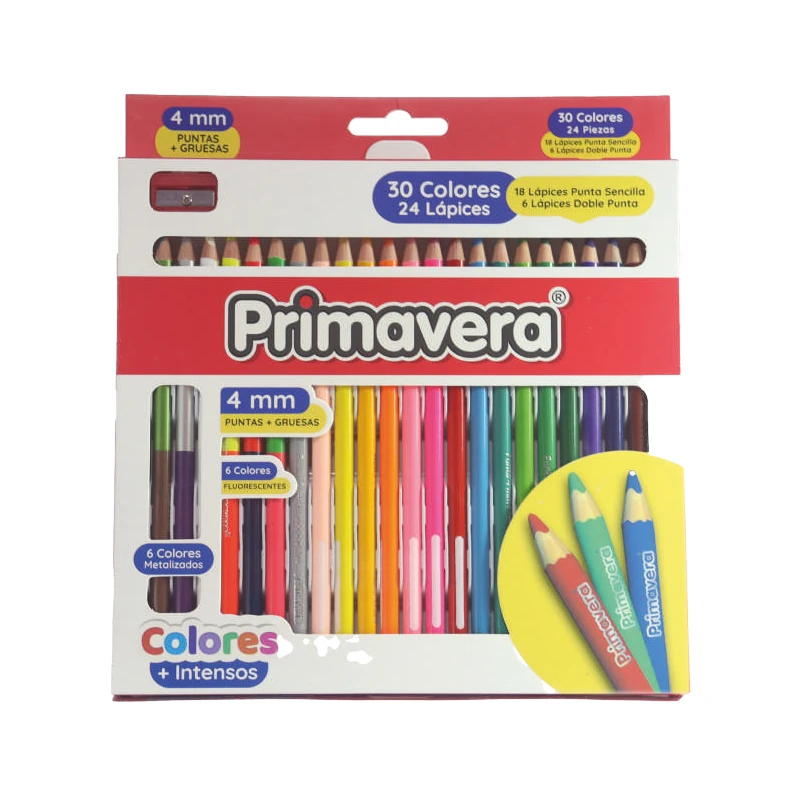 [TT-04] Lapices de 30 Colores PRIMAVERA